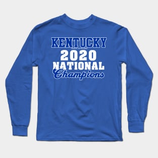 Kentucky NCAA 2020 Champs Long Sleeve T-Shirt